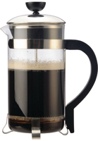 Primula PCP-6408 Coffee Press, 8 Cups Capacity, Borosilicate Glass/Stainless