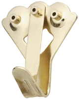 OOK 53102 Tremor Hanger, 75 lb, Steel, Brass, Gold