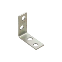 National Hardware V115 Series N113-134 Corner Brace, 1-1/2 in L, 5/8 in W,