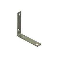 National Hardware V115 Series N113-399 Corner Brace, 3-1/2 in L, 3/4 in W,