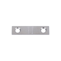 National Hardware N348-359 Mending Brace, 2 in L, 1/2 in W, Stainless Steel,