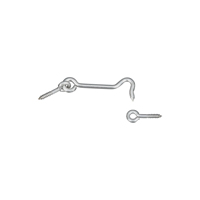 National Hardware V2003 Series N348-409 Hook and Eye, Stainless Steel