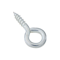 National Hardware N118-828 Screw Eye, #106, 0.19 in Dia Wire, 0.73 in L