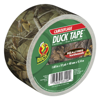 Duck 241744 Duct Tape, 10 yd L, 1.88 in W, Realtree Camo