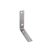 National Hardware V415 Series N348-862 Corner Brace, 4 in L, 7/8 in W, 4 in