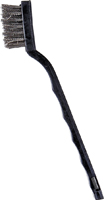 ProSource PB-57130-N3L Mini Wire Brush, Nylon Bristle, Black Bristle, 1/4 in