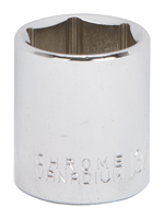 Vulcan MT6495386 Drive Socket, 13/16 in Socket, 3/8 in Drive, 6-Point,