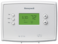 Honeywell RTH2300B1038/E1 Programmable Thermostat, +/-1 deg F Control