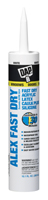 DAP 18425 Acrylic Latex Caulk, White, 24 hr Curing, 10.1 fl-oz Cartridge
