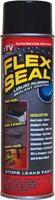 Flex Seal FSR20 Rubber Sealant Black, Black, 14 oz, Aerosol Can