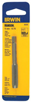 IRWIN 8333 Thread Tap, 8 mm- 1 Thread, Plug Tap Thread, 4-Flute, HCS