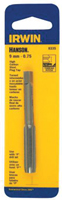 IRWIN 8333 Thread Tap, 8 mm- 1 Thread, Plug Tap Thread, 4-Flute, HCS
