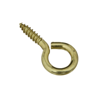 National Hardware N119-362 Screw Eye, #8, 1/2 in L Thread, 1-5/8 in OAL,