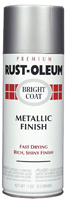 RUST-OLEUM STOPS RUST 7718830 Bright Coat Spray Paint, Metallic, Chrome, 11