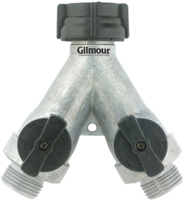 Gilmour 800214-1001 Shut-Off Valve, 3/4 in, GHT, 60 psi Pressure, Zinc Body,