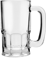 Anchor Hocking 93001 Beer Wagon Mug, 20 oz Capacity, Glass, Clear