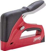 Arrow T50RED Professional Manual Staple Gun, T50 Staple, 6 to 14 mm W Crown,
