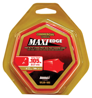 ARNOLD Maxi Edge WLM-105 Trimmer Line, 0.105 in Dia, 30 ft L, Polymer, Red