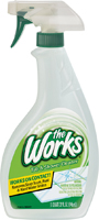 The Works 65320WK Tub and Shower Cleaner; 32 oz Bottle; Liquid; Mild;