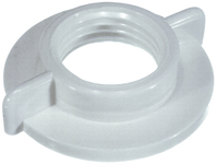 Danco 80990 Faucet Shank Locknut, Universal, Plastic, White, For: 1/2 in IPS