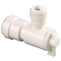 WATTS 3556-1006/P-676 Angle Valve, 1/2 x 1/4 in Connection, Sweat x Sweat,