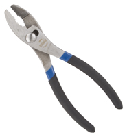 Vulcan JL-NP013 Slip Joint Plier, 8 in OAL, 1-1/4 in Jaw Opening, Black/Blue