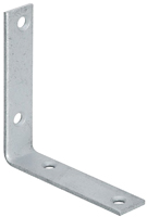 National Hardware 115BC Series N220-202 Corner Brace, 4 in L, 7/8 in W,