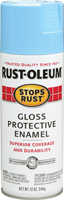 RUST-OLEUM STOPS RUST 7722830 Protective Enamel Spray Paint, Gloss, Harbor