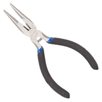 Vulcan JL-NP017 Mini Long Nose Plier, 5 in OAL, 0.5 mm Cutting Capacity, 3