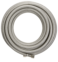 Plumb Pak PP255920 Ice Maker Supply Line, 1/4 in Inlet, Compression Inlet,