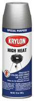 Krylon K01407777 Spray Paint, Metallic, Aluminum, 12 oz, Aerosol Can