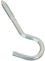 National Hardware 2156BC Series N220-863 Screw Hook, 1/4 in Opening, 4-1/4