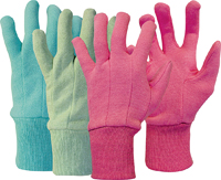 BOSS 419 General-Purpose Protective Gloves, Knit Wrist Cuff, Polyester,