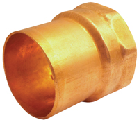 EPC 103-2 Series 30242 Street Pipe Adapter, 3/4 in, Sweat x FNPT, Copper