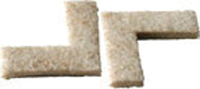 Shepherd Hardware Felt ClothGard 9816 Protective Pad, 5-1/2 in Thick, Felt