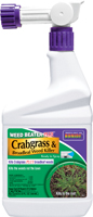 Bonide 066 Crabgrass and Broadleaf Weed Killer, Liquid, Black/Brown, 1 qt