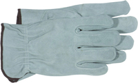 BOSS 4065L Driver Gloves, L, Keystone Thumb, Open, Shirred Elastic Back