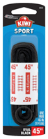 Kiwi 70433 Shoelaces, Round, Black, 45 in L