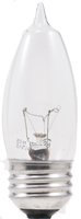 Sylvania 13651 Decorative Incandescent Lamp, 40 W, B10 Lamp, Medium