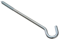 National Hardware 2156BC Series N221-002 Screw Hook, 3/8 in Opening, 10 in