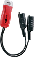 GB GET-3202 Twin Probe Circuit Tester, 5 to 50 V, Functions: Voltage, Red