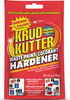 KRUD KUTTER PH3512 Waste Paint Hardener, Solid, Mild, Clear, 3.5 oz, Bag