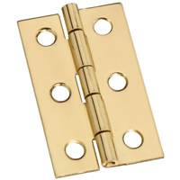 National Hardware N211-300 Decorative Narrow Hinge, 2 in H Door Leaf, 0.04