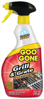 Goo Gone 2045 Grill and Grate Cleaner, Liquid, Clear, 24 oz Bottle