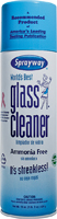Sprayway SW050RETAIL Glass Cleaner, 19 oz Can, Liquid, Floral, White