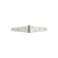 National Hardware N127-449 Strap Hinge, 1-3/16 in W Frame Leaf, 0.056 in