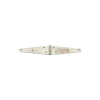 National Hardware N127-605 Strap Hinge, 1-1/2 in W Frame Leaf, 0.072 in