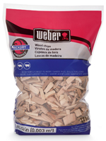Weber 17143 Hickory Wood Chips; Wood; 192 cu-in Bag