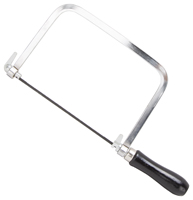Vulcan JL52079 Coping Saw, 6 in L Blade, (3) 24 TPI, (1) 1 TPI and (1) 15