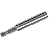IRWIN IWAF252 Bit Holder with C-Ring, 1/4 in Drive, Hex Drive, 1/4 in Shank,